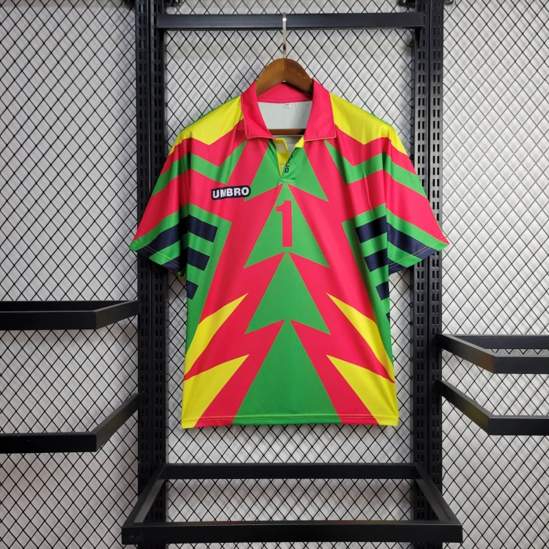 Mexico goalkeeper 1998 World cup Retro Football Team Shirt jersey