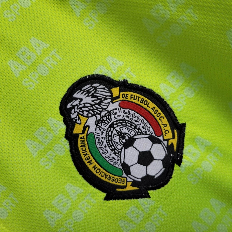 Mexico goalkeeper Retro Football Team Shirt jersey
