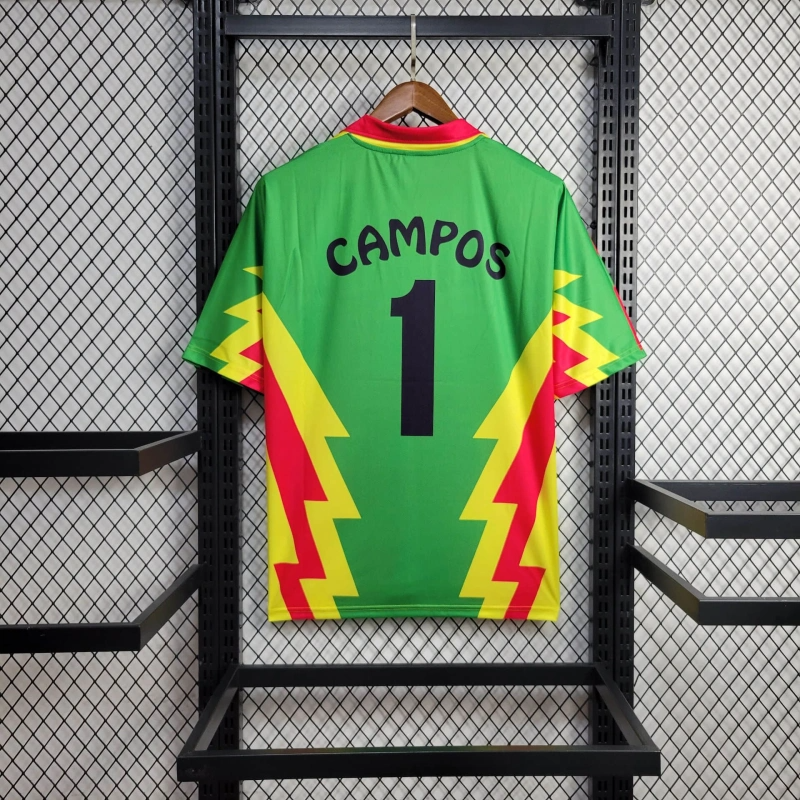 Mexico goalkeeper 1998 World cup Retro Football Team Shirt jersey