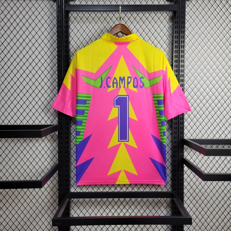 Mexico goalkeeper Retro Football Team Shirt jersey