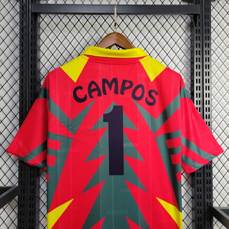 Mexico goalkeeper 1998 World cup Retro Football Team Shirt jersey