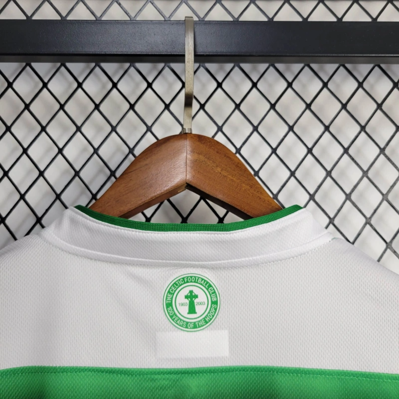 Celtic F.C. Home Retro 01/03 Football Team Shirt jersey