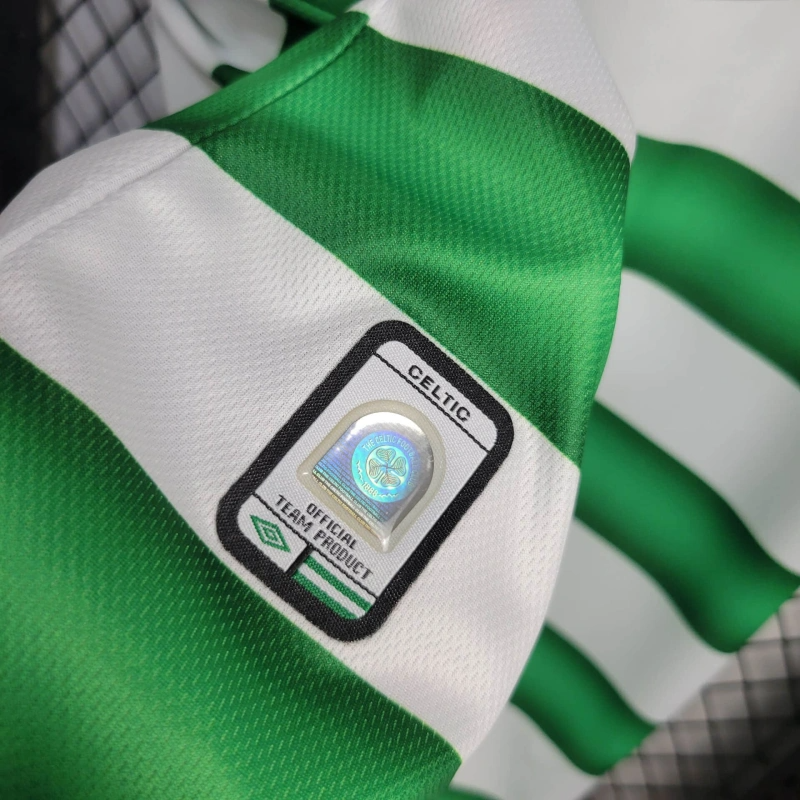 Celtic F.C. Home Retro 01/03 Football Team Shirt jersey