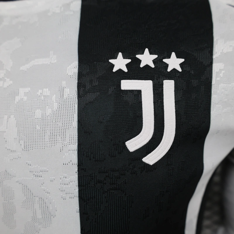 Juventus Home player long sleeve 24/25 Football Team Shirt jersey