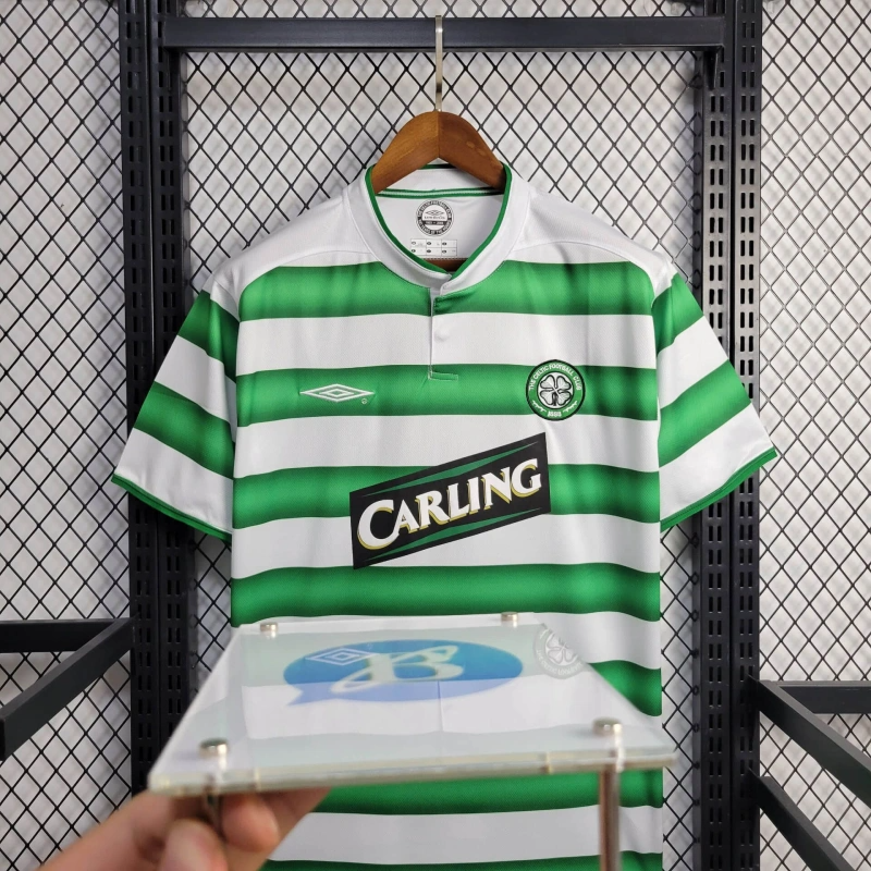 Celtic F.C. Home Retro 01/03 Football Team Shirt jersey