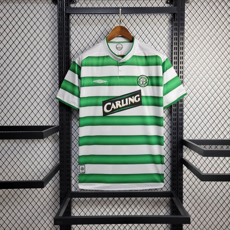 Celtic F.C. Home Retro 01/03 Football Team Shirt jersey