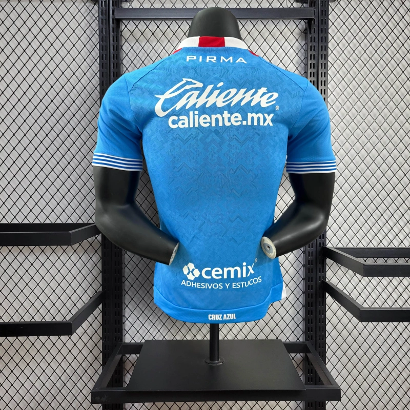 Cruz Azul de Mexico Home player 24/25 Football Team Shirt jersey