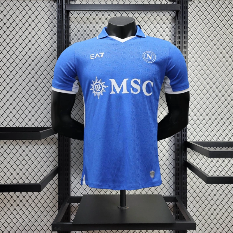 Napoli home player 24/25 Football Team Shirt jersey