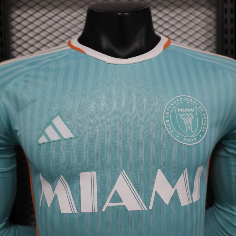 Inter Miami CF 2 away Player long sleeve 24/25 Footballteam shirt jersey