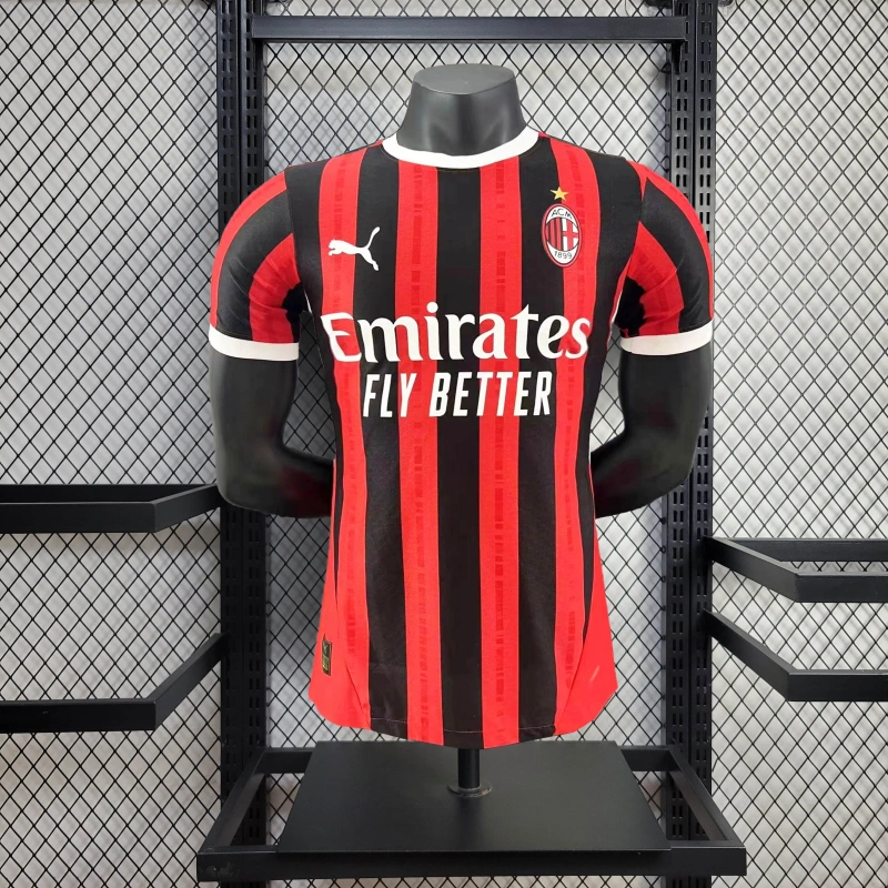 AC Milan Home player 24/25 Football Team Shirt jersey