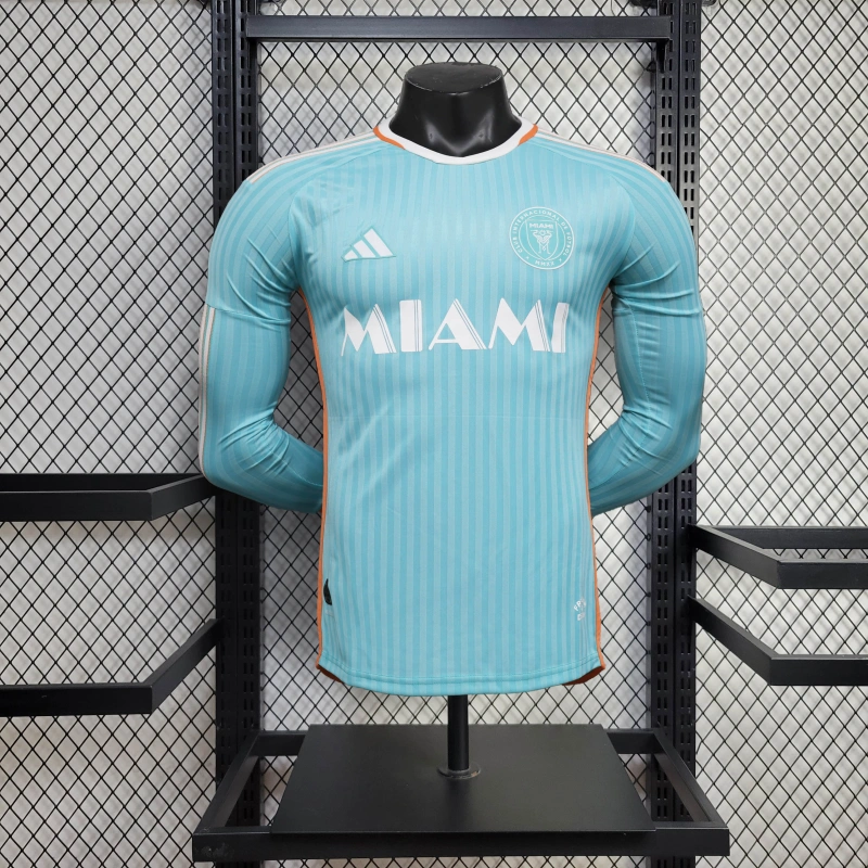 Inter Miami CF 2 away Player long sleeve 24/25 Footballteam shirt jersey