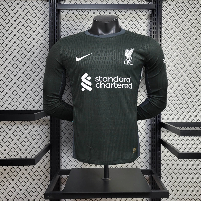 Liverpool Away player long sleeve 24/25 football team shirt jersey