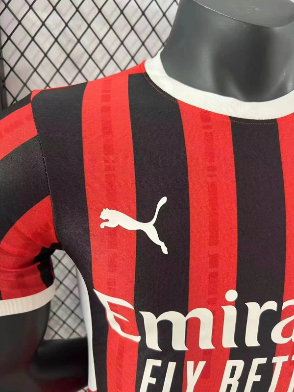 AC Milan Home player 24/25 Football Team Shirt jersey