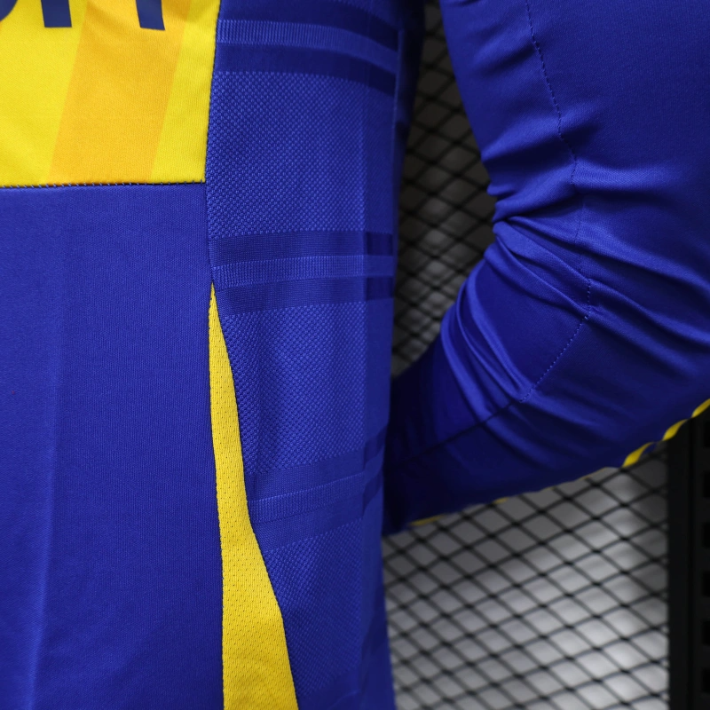 Boca juniors Home player long sleeve 24/25 Football Team Shirt jersey