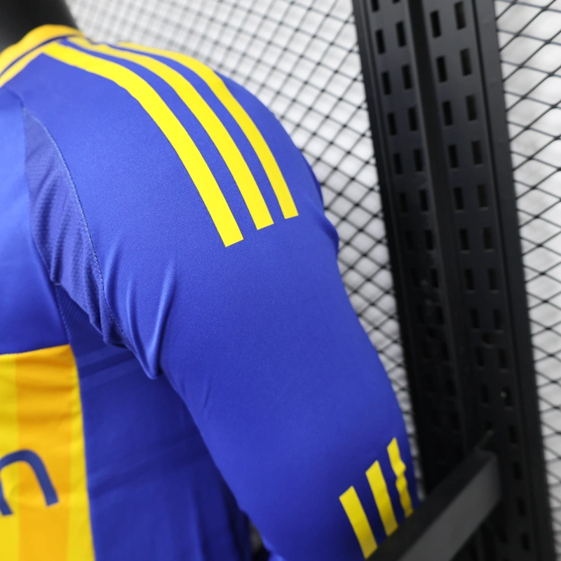 Boca juniors Home player long sleeve 24/25 Football Team Shirt jersey