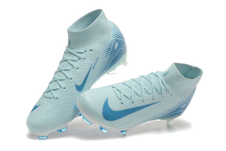 Assassins 16th Generation High Top Built-in Bonded Pack Set Full Air Cushion Waterproof Knitted FG Football Shoes