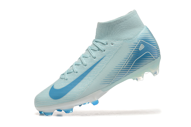 Assassins 16th Generation High Top Built-in Bonded Pack Set Full Air Cushion Waterproof Knitted FG Football Shoes