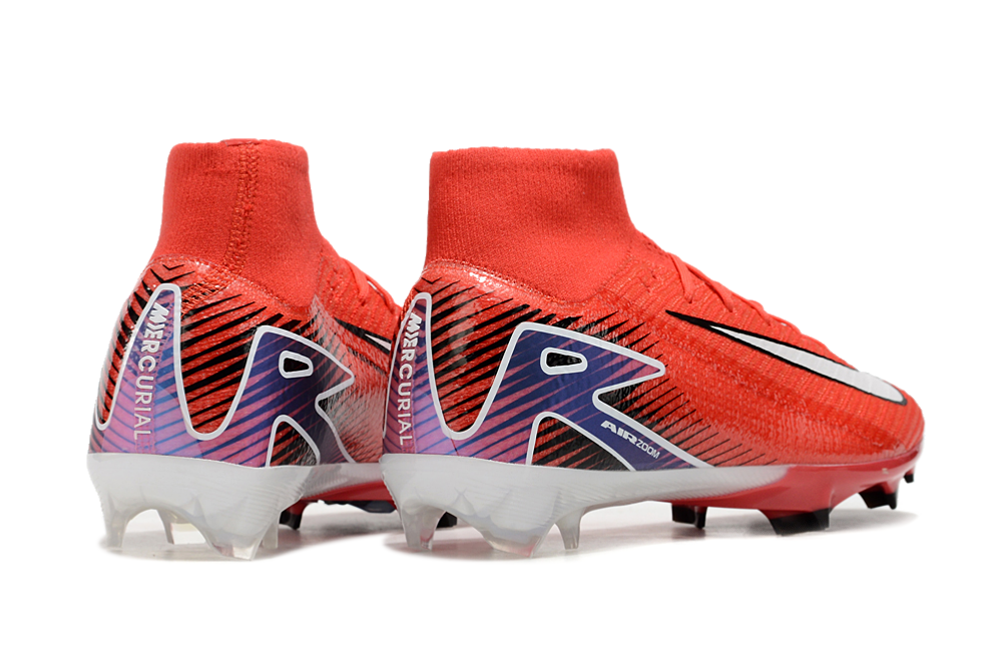 Assassins 16th Generation High Top Built-in Bonded Pack Set Full Air Cushion Waterproof Knitted FG Football Shoes