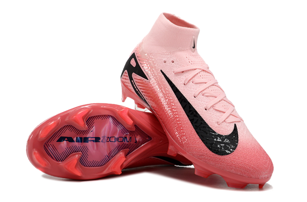 Assassins 16th Generation High Top Built-in Bonded Pack Set Full Air Cushion Waterproof Knitted FG Football Shoes