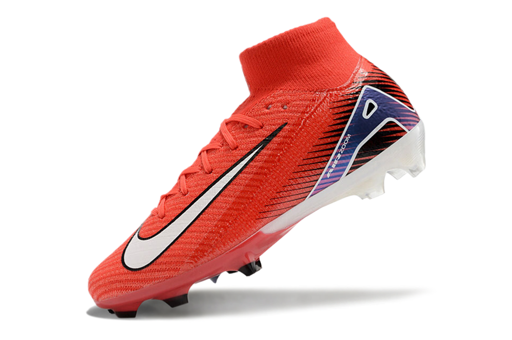 Assassins 16th Generation High Top Built-in Bonded Pack Set Full Air Cushion Waterproof Knitted FG Football Shoes