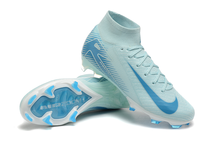 Assassins 16th Generation High Top Built-in Bonded Pack Set Full Air Cushion Waterproof Knitted FG Football Shoes