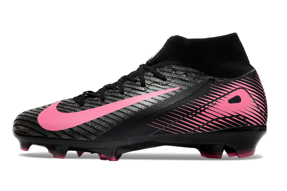 Assassins 16th Generation High Top Built-in Bonded Pack Set Full Air Cushion Waterproof Knitted FG Football Shoes