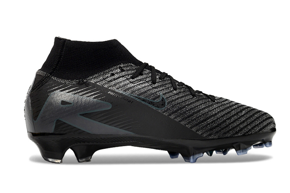 Assassins 16th Generation High Top Built-in Bonded Pack Set Full Air Cushion Waterproof Knitted FG Football Shoes