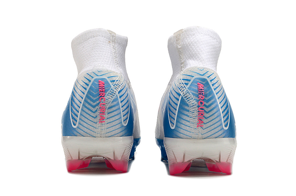 Assassins 16th Generation High Top Built-in Bonded Pack Set Full Air Cushion Waterproof Knitted FG Football Shoes