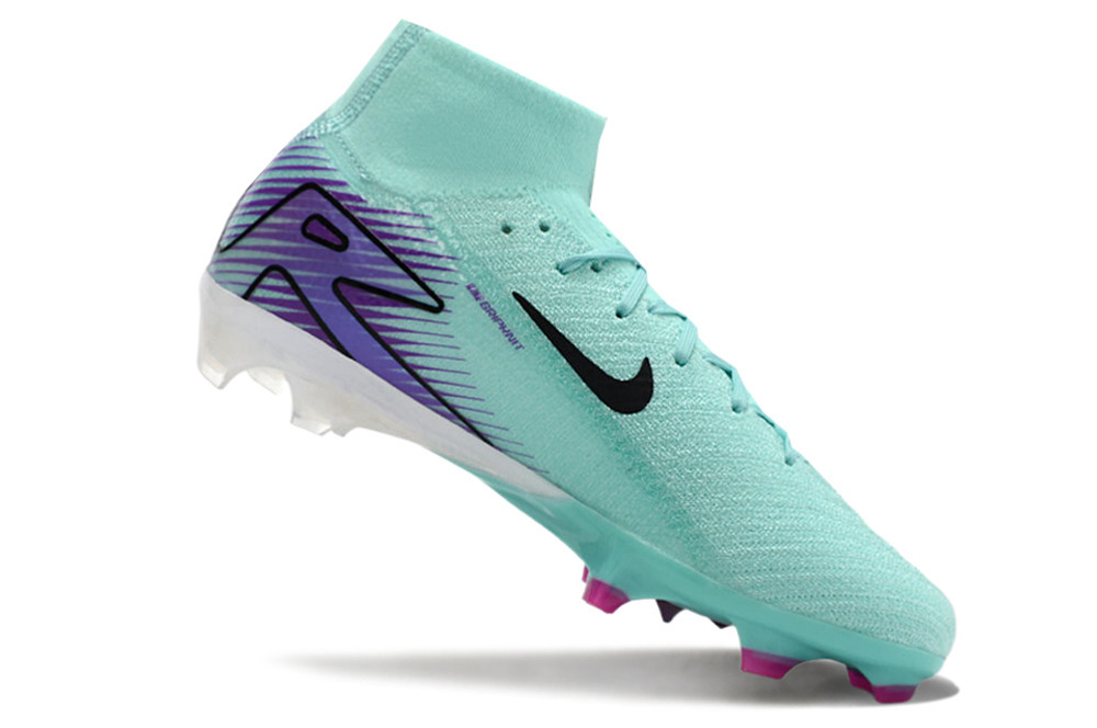 Assassins 16th Generation High Top Built-in Bonded Pack Set Full Air Cushion Waterproof Knitted FG Football Shoes
