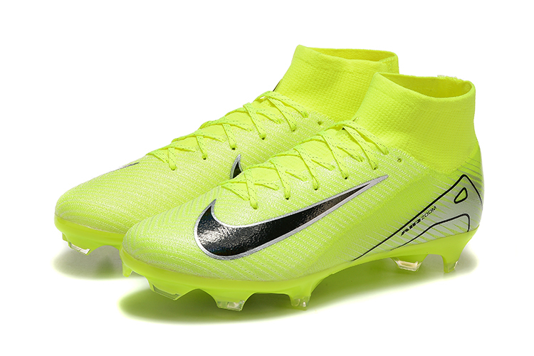 Assassins 16th Generation High Top Built-in Bonded Pack Set Full Air Cushion Waterproof Knitted FG Football Shoes