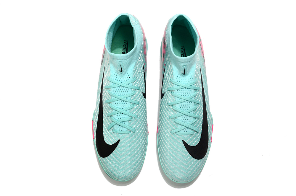 Assassins 16th Generation High Top Built-in Bonded Pack Set Full Air Cushion Waterproof Knitted FG Football Shoes