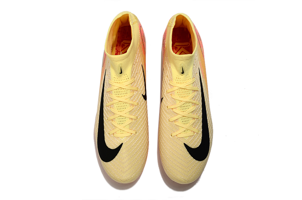 Assassins 16th Generation High Top Built-in Bonded Pack Set Full Air Cushion Waterproof Knitted FG Football Shoes