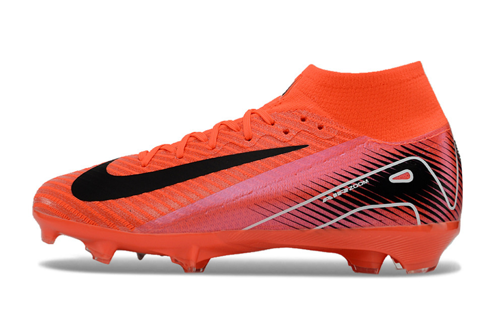 Assassins 16th Generation High Top Built-in Bonded Pack Set Full Air Cushion Waterproof Knitted FG Football Shoes