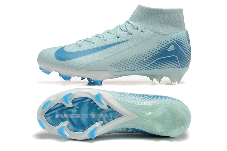 Assassins 16th Generation High Top Built-in Bonded Pack Set Full Air Cushion Waterproof Knitted FG Football Shoes