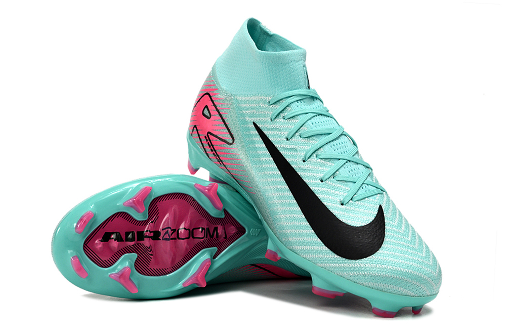 Assassins 16th Generation High Top Built-in Bonded Pack Set Full Air Cushion Waterproof Knitted FG Football Shoes