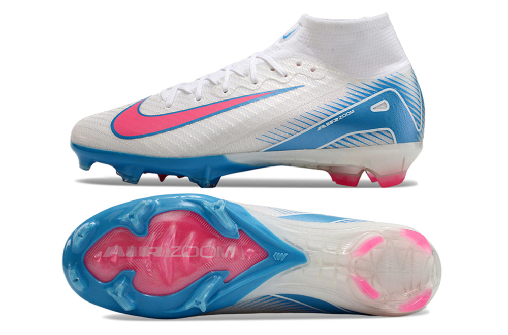 Assassins 16th Generation High Top Built-in Bonded Pack Set Full Air Cushion Waterproof Knitted FG Football Shoes