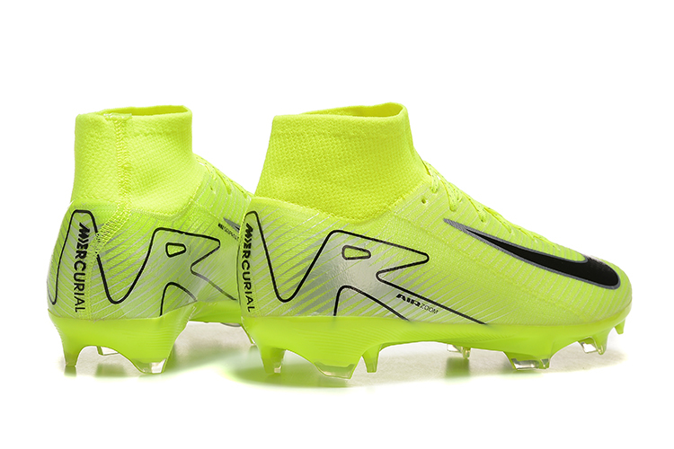 Assassins 16th Generation High Top Built-in Bonded Pack Set Full Air Cushion Waterproof Knitted FG Football Shoes