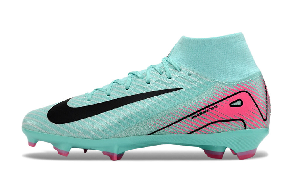 Assassins 16th Generation High Top Built-in Bonded Pack Set Full Air Cushion Waterproof Knitted FG Football Shoes