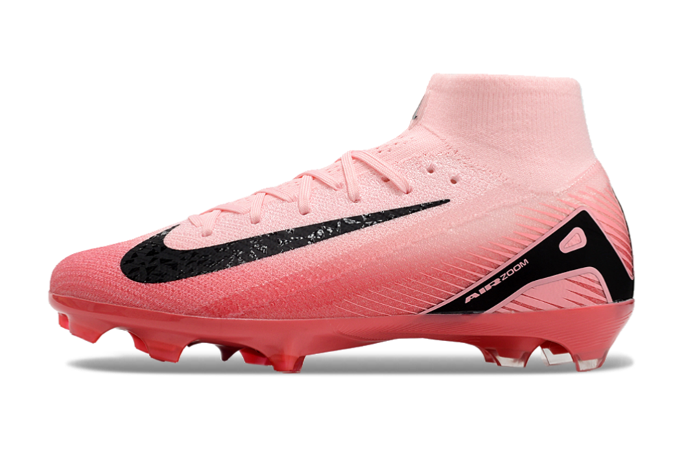 Assassins 16th Generation High Top Built-in Bonded Pack Set Full Air Cushion Waterproof Knitted FG Football Shoes