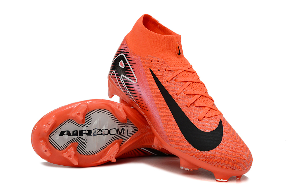 Assassins 16th Generation High Top Built-in Bonded Pack Set Full Air Cushion Waterproof Knitted FG Football Shoes