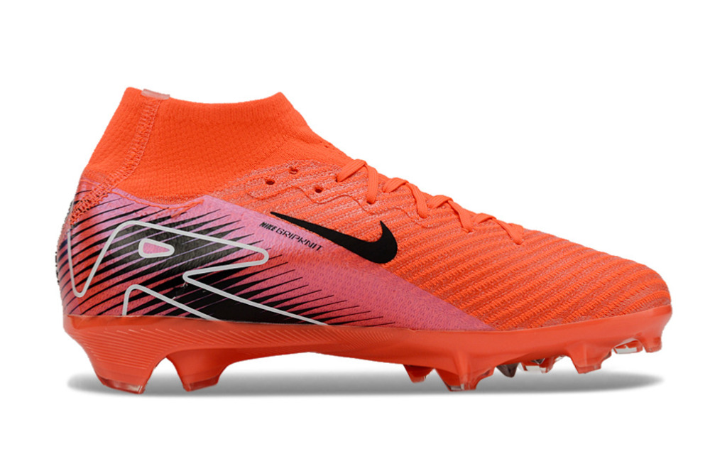 Assassins 16th Generation High Top Built-in Bonded Pack Set Full Air Cushion Waterproof Knitted FG Football Shoes
