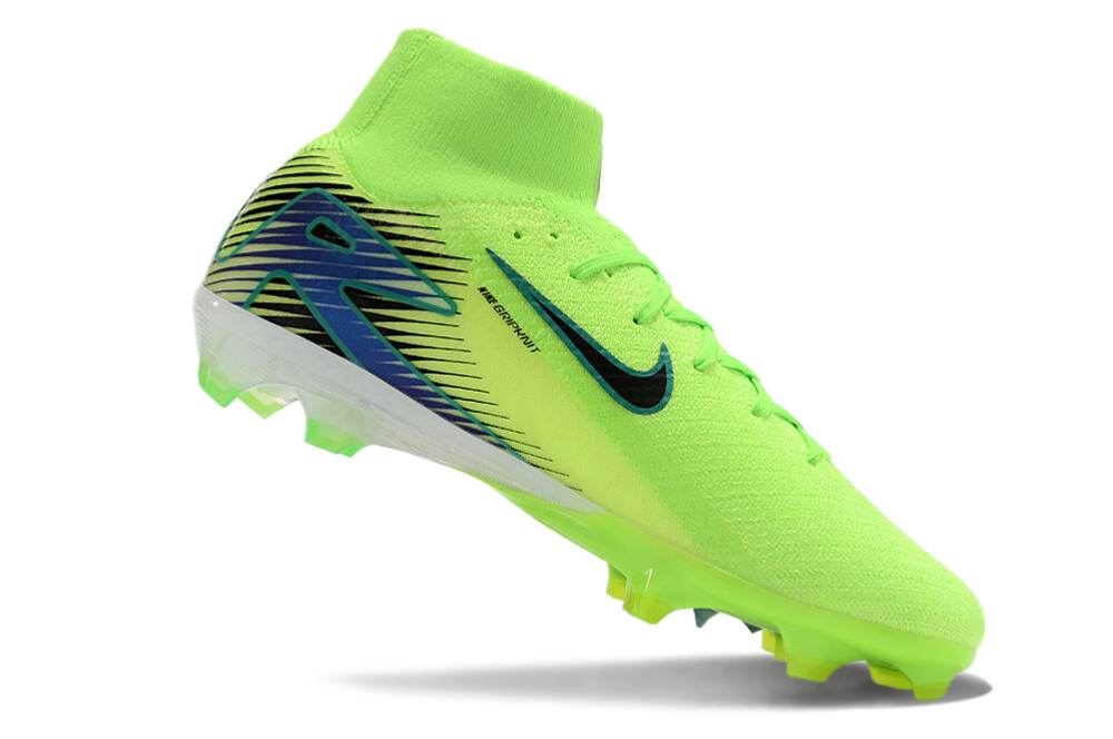 Assassins 16th Generation High Top Built-in Bonded Pack Set Full Air Cushion Waterproof Knitted FG Football Shoes