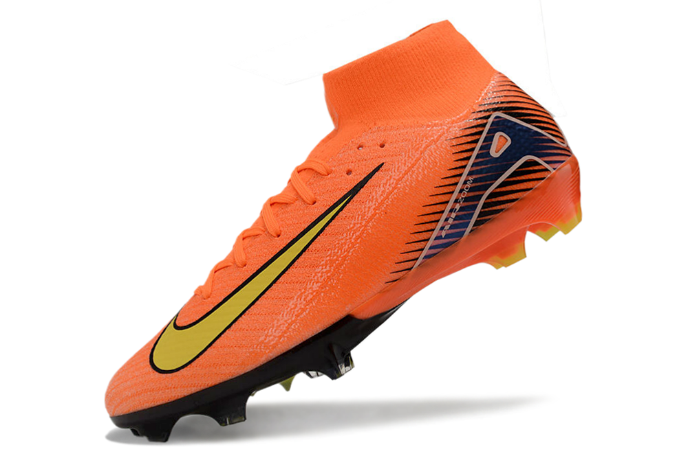 Assassins 16th Generation High Top Built-in Bonded Pack Set Full Air Cushion Waterproof Knitted FG Football Shoes