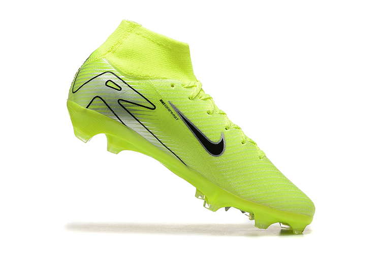 Assassins 16th Generation High Top Built-in Bonded Pack Set Full Air Cushion Waterproof Knitted FG Football Shoes