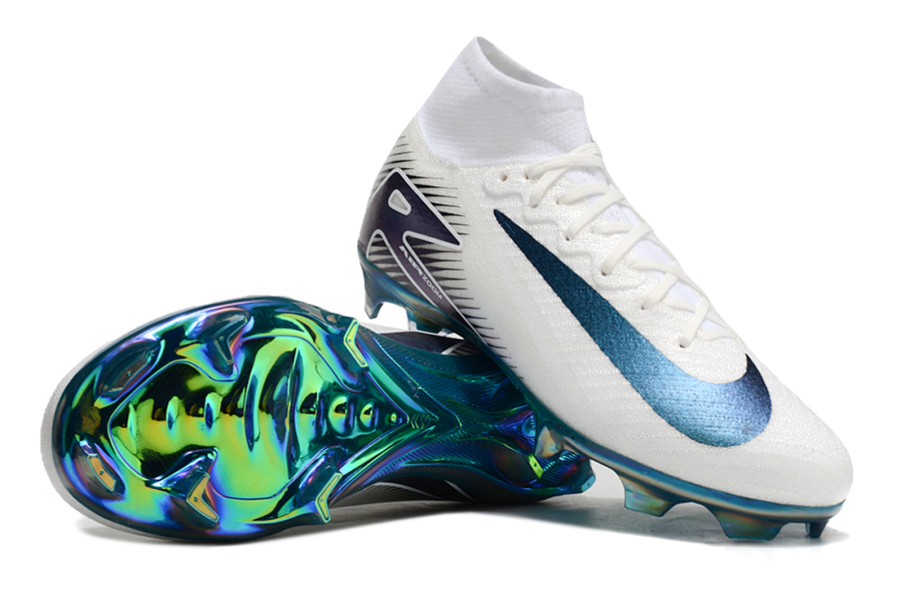 Assassins 16th Generation High Top Built-in Bonded Pack Kit Full Air Cushion Waterproof Knitted FG Football Shoes