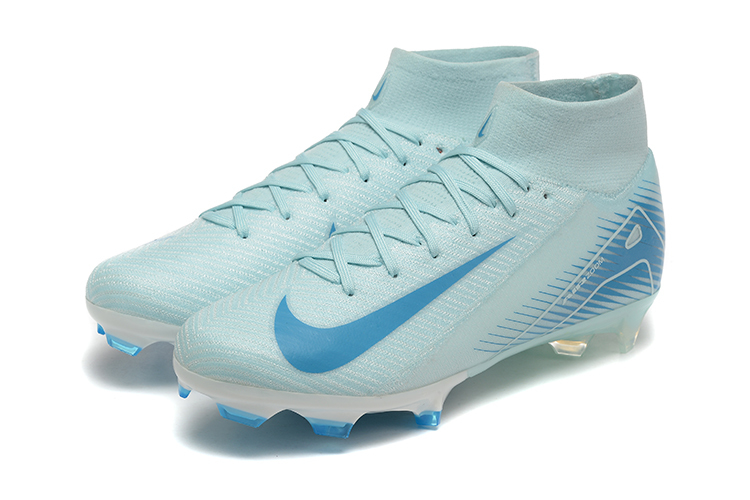Assassins 16th Generation High Top Built-in Bonded Pack Set Full Air Cushion Waterproof Knitted FG Football Shoes
