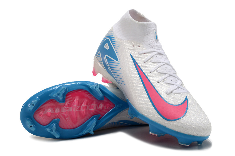 Assassins 16th Generation High Top Built-in Bonded Pack Set Full Air Cushion Waterproof Knitted FG Football Shoes
