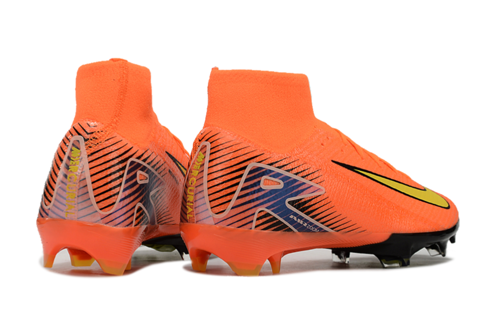 Assassins 16th Generation High Top Built-in Bonded Pack Set Full Air Cushion Waterproof Knitted FG Football Shoes
