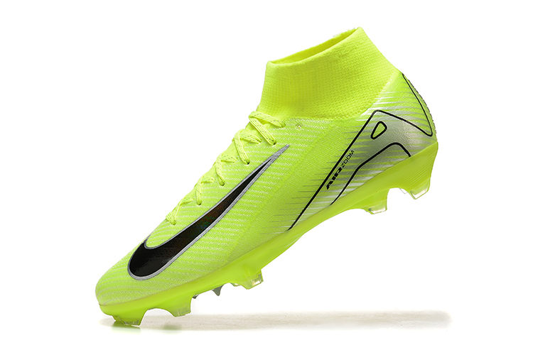 Assassins 16th Generation High Top Built-in Bonded Pack Set Full Air Cushion Waterproof Knitted FG Football Shoes