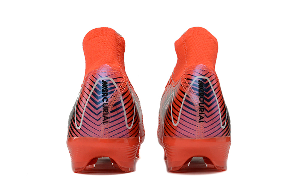 Assassins 16th Generation High Top Built-in Bonded Pack Set Full Air Cushion Waterproof Knitted FG Football Shoes
